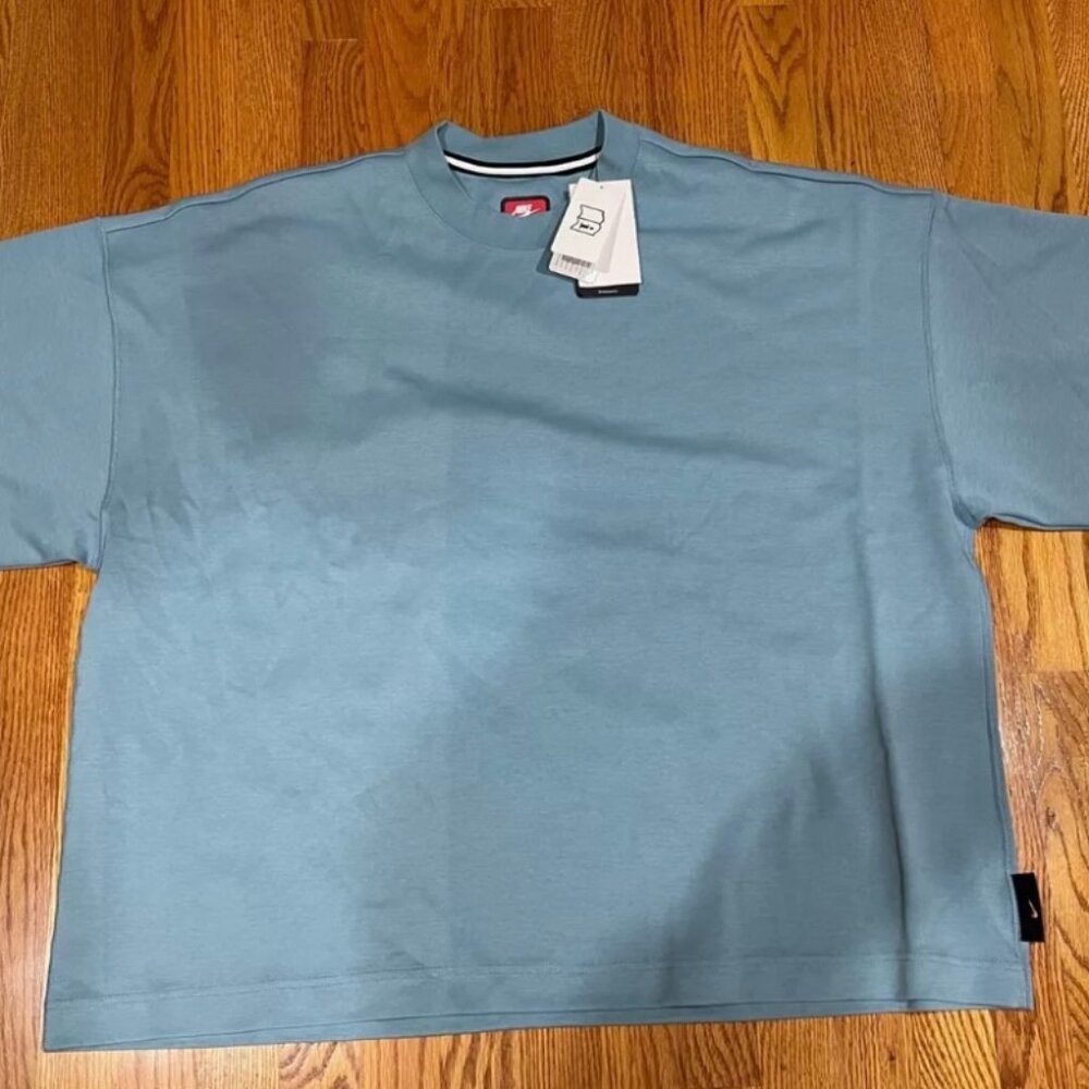 Nike Mens Short Sleeve Shirt Fleece Top XL